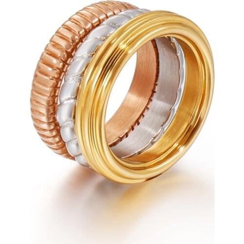 Women's Gold Rings Bijuterii China