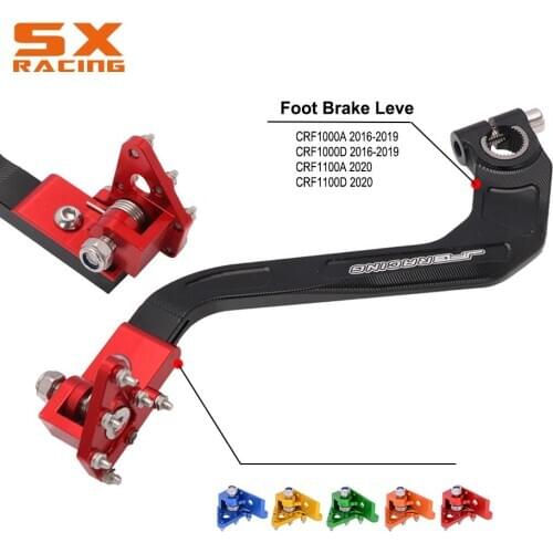Motorcycle CNC Aluminum Rear Foot Brake Pedal Lever For HONDA CRF1000A CRF1000D 2016-2019 CRF1100A CRF1100D 2020 CRF 1000 A D