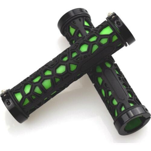 Road Bike Grip Mountain Bike Handle Set Double Lock Ultra Light Handle Set Bicycle Accessories Bike Parts Riding Handlebar Tape