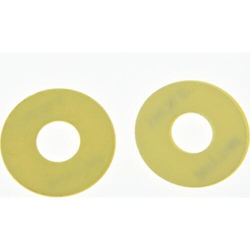 Cream with Gold/Black LP Guitar Toggle Switch Washer Plate Rhythm Treble Ring for LP Guitar