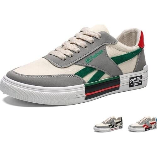 Lace-up Sneakers Women Shoes Casual Flats Shoes Mens Vulcanize Sneakers Zapatos Hombre Fashion Canvas Shoes 2020 Fashion