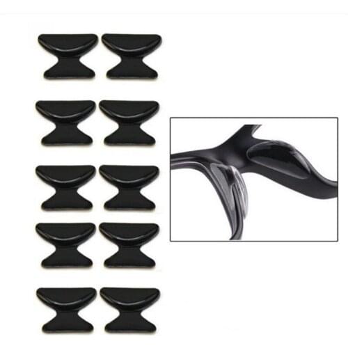 5 Pairs Anti Slip Silicone Nose Pad Non-slip Glasses Nose Lift Increase Pad For Glasses Eyeglasses Sunglass Eyewear Accessories