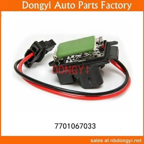 Blower Motor Resistor Assembly For 7701067033