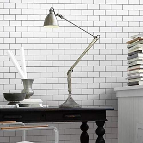 Self Adhesive 3D Wallpaper Waterproof TV Background 3D Wall Stickers Living Room Wallpaper Bedroom Decoration Brick Wallpaper