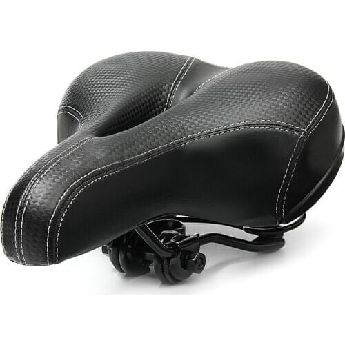 LGFM-Bicycle Cycling Big Bum Saddle Seat Road MTB Bike Wide Soft Pad Comfort Cushion