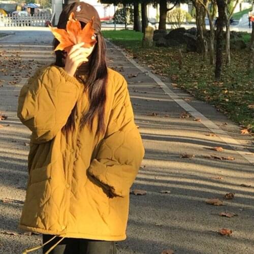 Женские стеганые куртки SLACTION China At AliExpress