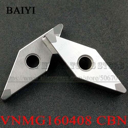 VNMG160408 CBN Diamond Insert 4f CBN CNC cutter Lathe Turning Tools Boron nitride VNMG 160408 blade for Hardended Steel