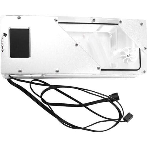 FREEZE MOD BOX-ZNSX Liquid Cooler, Water Flow Temperature Speed Measurement Display Computer Cooler Set (12V)