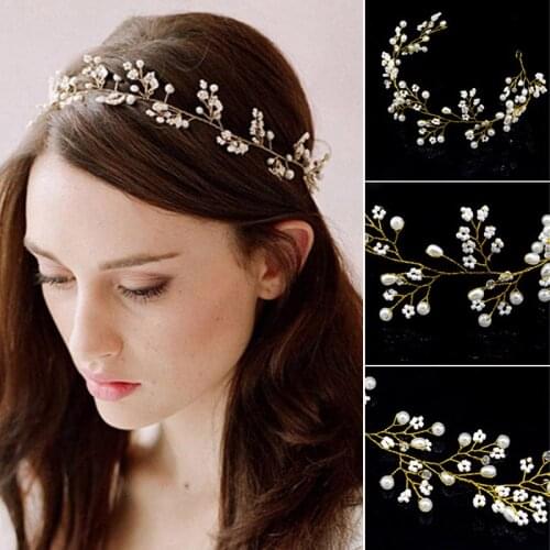 2019 Fashion Women Hairband Wedding Tiara Crown Headband Bridal Hair Aaccessories Jewelry