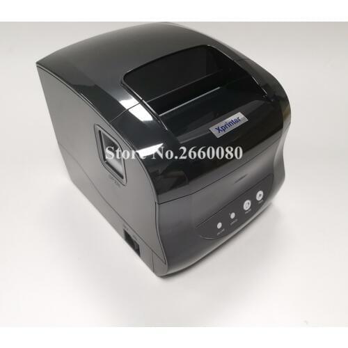 80mm Thermal Receipt and Label Printer for Supermarket POS System Chicken Receipt with USB Port and Cash Drawer Port