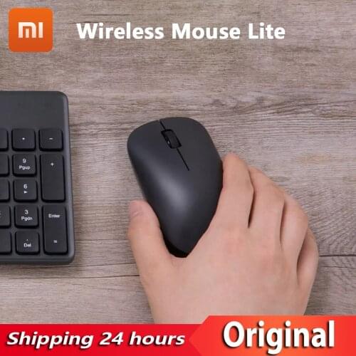 Xiaomi Wireless Mouse Lite Portable 2.4GHz Wireless Transmission 1000dpi Precision Sensor Lightweight Design Non-slip Foot Pad