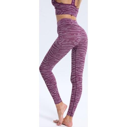 6 Colors Camo Printed Seamless Yoga Leggings High Waist Athletic Exercise Fitness Booty Pants Women Tights Gym Sport Activewear