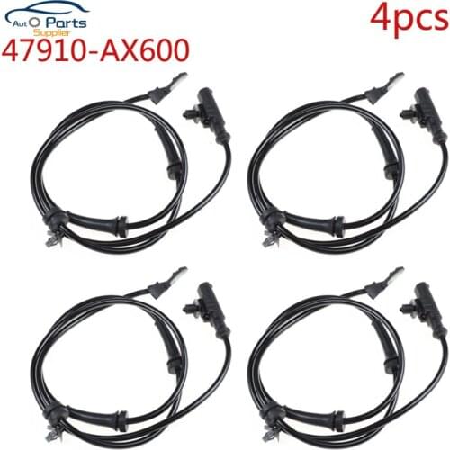 Front &Rear Left & Right ABS Wheel Speed Sensor For NISSAN MARCH MICRA NOTE 47910-AX610 47910-AX600 47910AX610 47910AX600