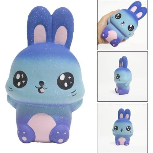 Kawaii Antistress Fidget Toy Starry Cute Rabbit Scented Slow Rising Collection Squeeze Stress Reliever Toy Squishy Antistress