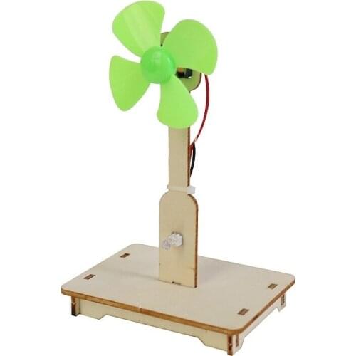Technology Science Handwork Materials Set Kids Wind Power Generation Experiment Model DIY Assembled Kits Educational Toys Craft