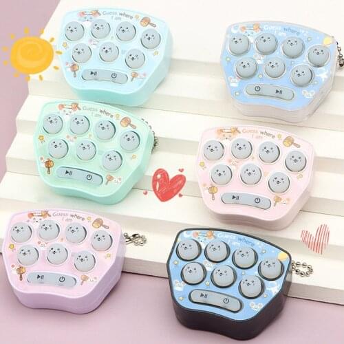 New Children Creative Puzzle Hit Gophers Memory Training Game Mini Funny Portable Educational Novelty Toys Children' Day Gift