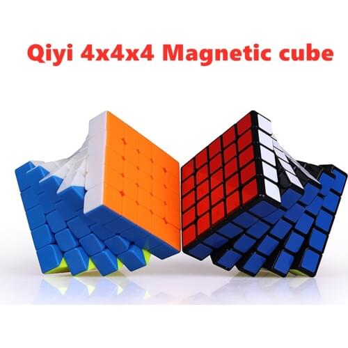 Qiyi MS Series Magnetic 4x4x4 magic cube 4x4 speed cube puzzle Competition Cubes cubo magico