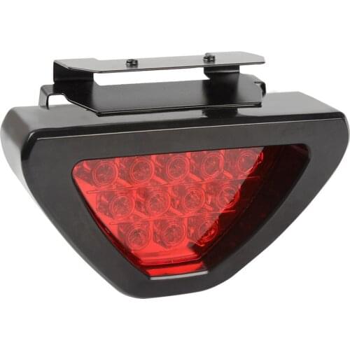 Motorcycle Tail Light Red LED Stop Tail Light Motorbike Brake Rear Lamp Taillight Safety Lamp Car LED Strobe Light