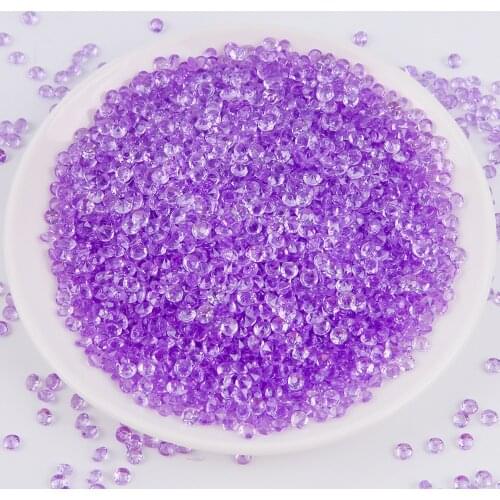 1.1/4.5mm Nail Art Rhinestones Transparent Acrylic Tip Crystal Wedding Dress Diamond DIY Decoration Accessories Nail Decoration