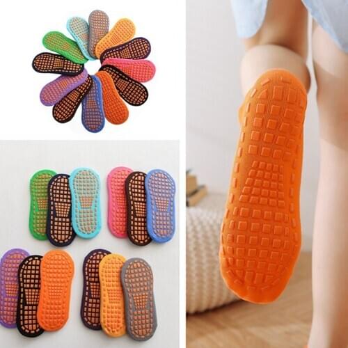 1Pair Non-slip Yoga Socks Floor Socks Sole Glued Sport Sock Suitable for Pilates pole fitness Summer Socks