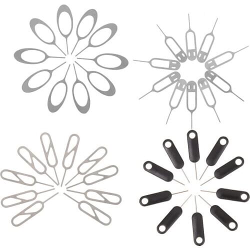 10 Pcs Universal Sim Card Tray Pin Ejecting Removal Needle Opener Ejector For Phones
