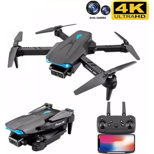 2021 NEW S89 Drone 4K HD Dual Camera 50x Zoom Wifi FPV Air Pressure Altitude Hold Portable Mini Foldable Quadcopter RC Drone Toy