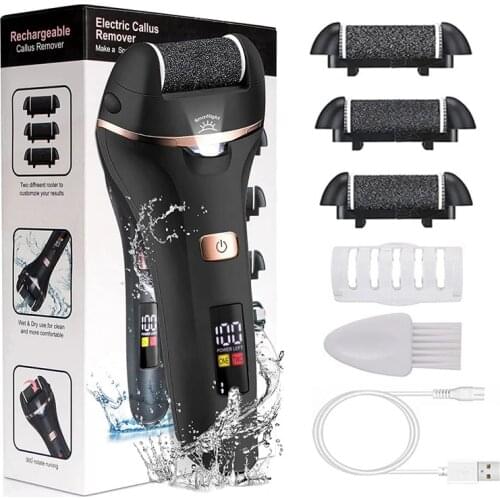 Rechargeable Electric Foot File Callus Remover Machine Pedicure Device Foot Care Tools Feet For Heels Remove Dead Skin brand new