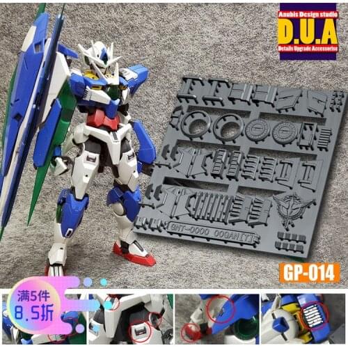 ANUBIS MG GNT 00Q 00 Gundam GNT00Q 00 Detail Modification Parts Set GP014 Action figure Assemble Model Toys