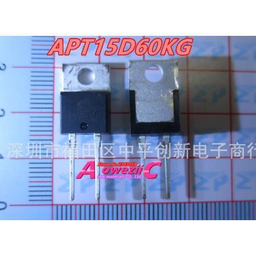 Aoweziic 100% new imported original APT15D60KG APT15D60 TO220-2 rectifier