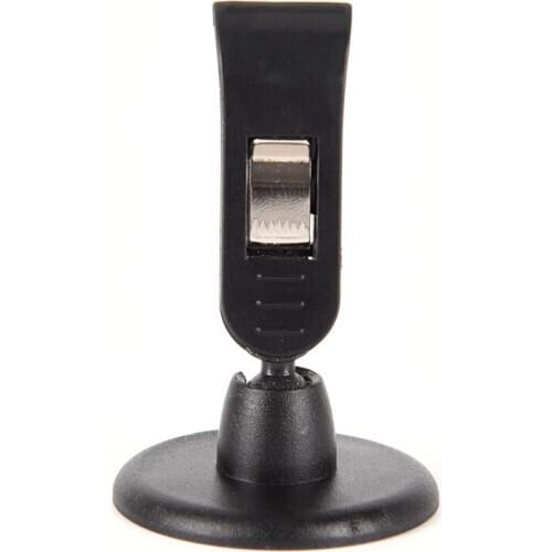 Black Universal Car Suction Cup Plastic Clips Auto Fasteners for Ticket Pen Card Clip Holder For Curtains