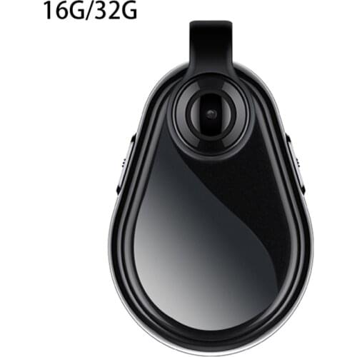1080P Digital Voice Recorder Wearable Video Voice Recorder Body Cam Necklace Camcorder for Recording Meetings