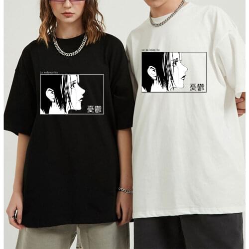 Fashion Men T Shirts Manga Nana Osaki Short Sleeves Cotton Oversized Tshirt Streetwear T-shirt Japanese Anime Harajuku Tee Tops