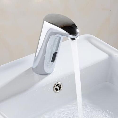 Chrome Plated Automatic Sensor Tap Faucet