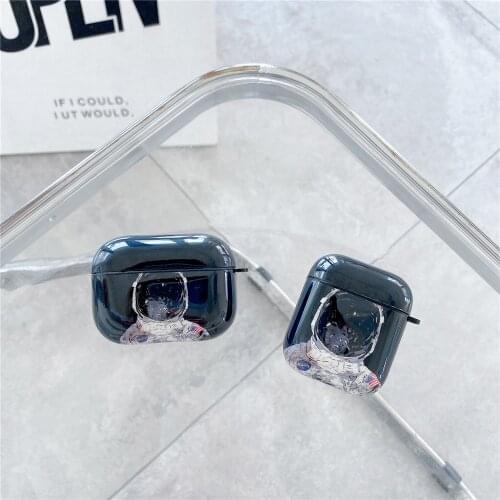 Cool SpaceMan Case For Airpods pro Space Astronaut Earphone For Apple Air pods 2 Bluetooth headset charging box Protective Cover