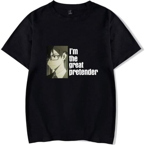 2021 GREAT PRETENDER summer new hot sale pure cotton letter pattern print T-shirt short-sleeved casual neutral T-shirts