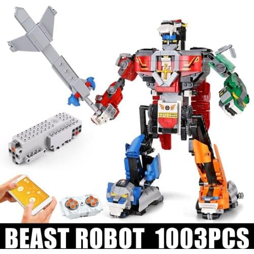 MOULD KING 15037 Creative Toys The APP RC Motorized Changing Robot Model Assembly Building Blocks Bricks Kids Christmas Gifts
