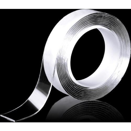 Transparent Multi-function Nano Magic Tape Office Items Organizer Double-sided Non-slip Removable Adhesive Tape Desk Accessories