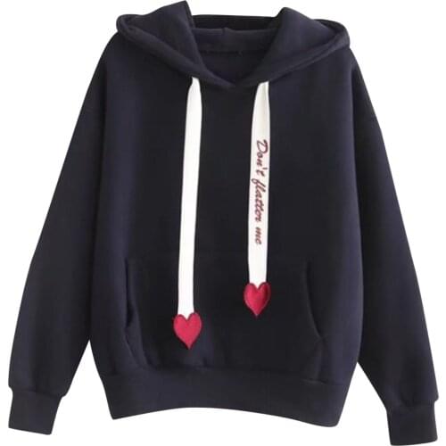 Womens Stylish Pockets Long Sleeve Pullovers Hoodie Comfortable Autumn Winter Outwear Sweatshirt Tops Dropshipping 2021 New