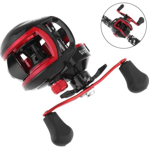 18+1BB High Speed 8.1:1 Fishing Bait Casting Reel Braking Force 10KG / 22LB Fishing Reels with Right Left Hand Optional