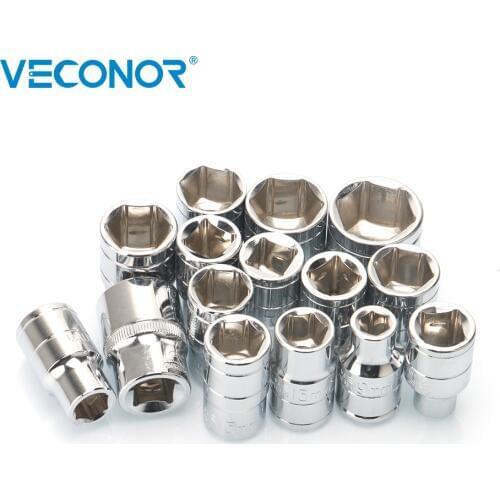 1/2" Drive Metric 6 Point Socket Repair Hand Tools Accessories 8~16mm 8 9 10 11 12 13 14 15 16 mm