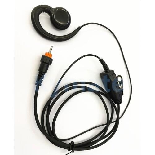 2pcs/lot C Shape Ear Hook Earpiece Earphone Headset PTT for Motorola CLP1010 CLP1040 CLP1060 CLP446 clp446 HKLN4455A