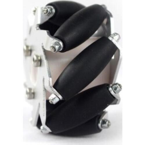 4pcs 14159 60mm Mecanum Wheel Omni Wheel Omnidirectional Typre For Arduino 60 Mm Aluminum Wheels DIY Smart Robot Car Chassis RC