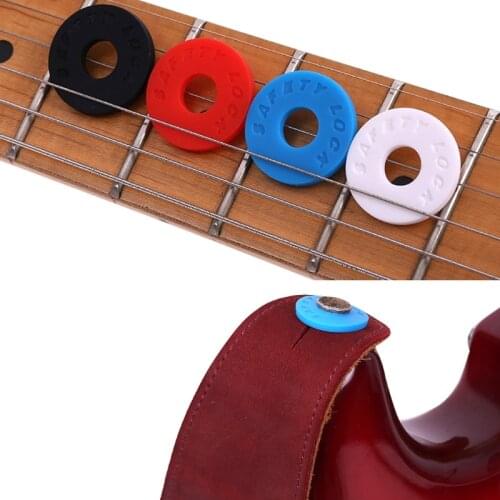 5 Pcs /Lot Bass Belt Musical Instrument Guitar Strap Locks Blocks Parts Accessories