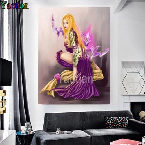 5D DIY Diamond Painting Beauty Diamond Embroidery Arts and Crafts Diamonds Mosaic Cross Stitch Full Square Round Drill Manual