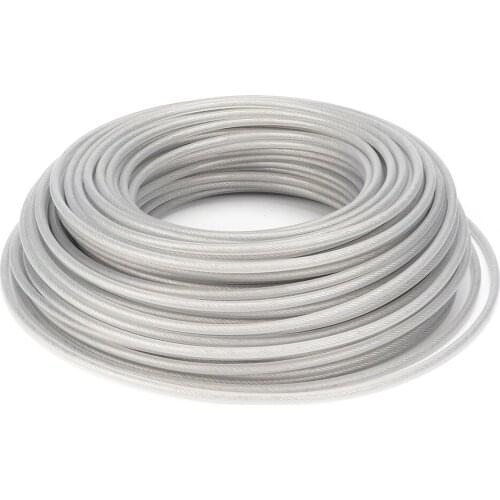 Lawn Mower Accessories Grass Trimmer Line Steel Wire Brush Cutter Rope For Gardening 3mm X 40m Lawn Mower Line