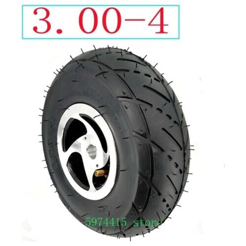 3.00-4 tire groove key aluminum hub 19mm for motorcycle tricycle electric scooter 10 inch Scooter accessories