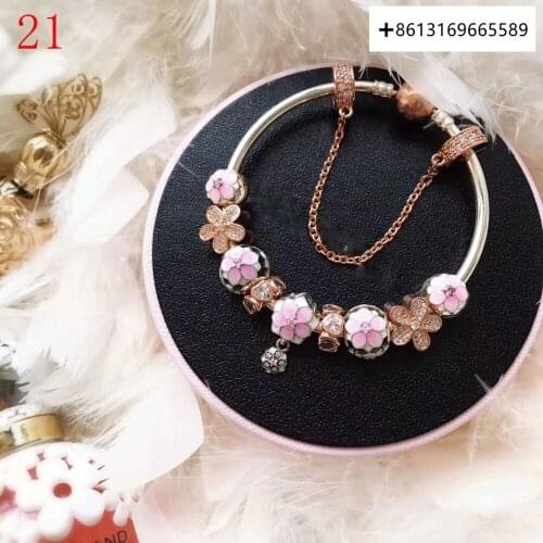 Hero100% 925 Pure Silver Original Copy High Quality 1:1 Bracelet Logo Free Wholesale Manufacturers