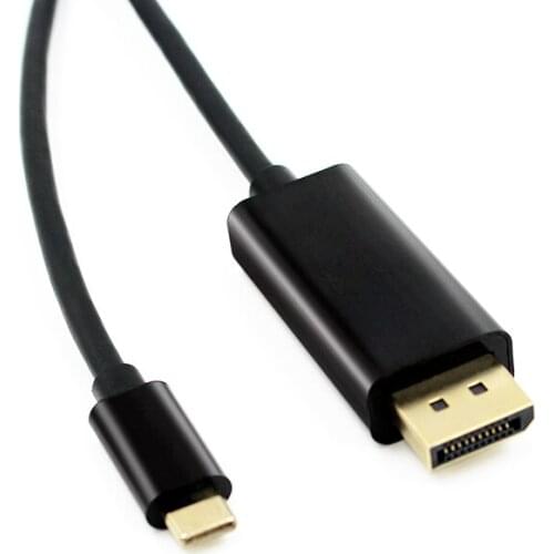USB C to DisplayPort Cable 4K@60Hz USB 3.1 Type C Thunderbolt 3 Compatible to DP Cable for MacBook 2017 MacBook Air