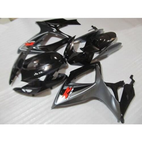 Motorcycle Fairing kit for GSXR600 750 06 07 GSXR600 GSXR750 K6 2006 2007 TOP Matte&gloss black Fairings set for SUZUKI D