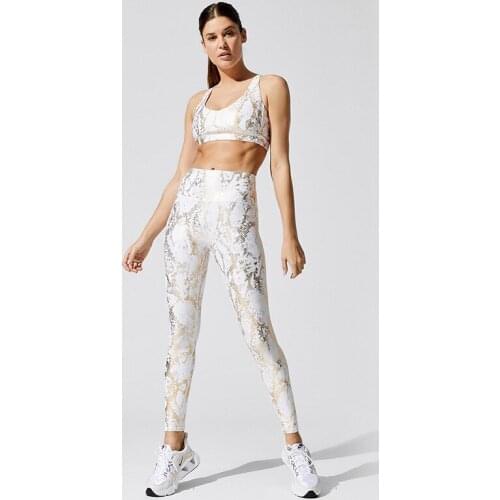 Nessaj Sexy Snake Print Two Piece Set Sexy Drawstring Casual Lounge Wear Clubwear Matching Sets Bra And Leggings Female Suit